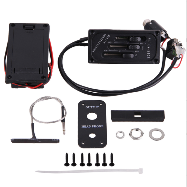 Violin Pickup Adjustable Bridge Saddle Pickup Piezo CV-210E for Electric Violin Accessories