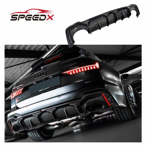 Pour <span class=keywords><strong>Audi</strong></span> RS6 RS7 A7 mise à niveau diffuseur de Style URBAN Kit de carrosserie RS6 RS7 diffuseur arrière de Style URBAN - Product Image 1