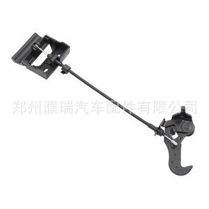 Cerradura del capó delantero 811402W000 para SANTAFE 13, pieza de repuesto de material compuesto negro - Product Image 2