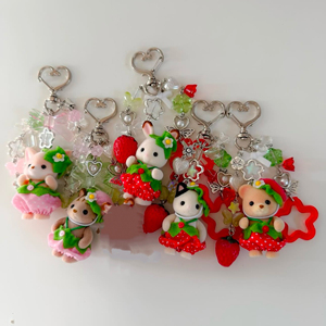 Portachiavi Sylvanian Families, giocattolo Sylvanian Families, accessori autentici, regalo bambola, vendita all'ingrosso - Product Image 3