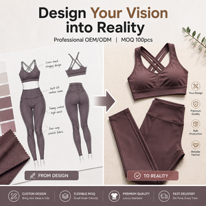 Custom Logo Solid Breathable Women's Yoga Set Sports Bra And High Waist Leggings Tummy Control Workout Fitness Activewear