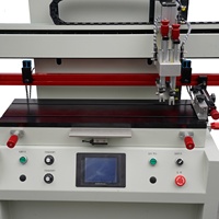 Máquina de Serigrafía Semiautomática de 500*700 mm, Accionada Eléctricamente, con Control PLC, para Teclados de PC, Impresora de Tela Nueva