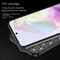 Étui de téléphone portable texturé en fibre de carbone de style professionnel pour Samsung A56 A26 A14 A54 S24 S24Ultra S25Ultra étuis de couverture arrière