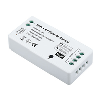 Contrôleur LED RGBW sans fil 2,4G avec variateur de luminosité compatible avec les bandes PWM 12V24V, 4 canaux, courant de sortie 8A, 220V, certifié ROHS