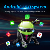 Boîtier adaptateur Android Auto et CarPlay sans fil intelligent 3-en-1 Quad-core Allwinner A133 2+32G Android 10