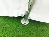 Carpa para Fiestas y Bodas, Impermeable, de PVC, con Estructura de Acero Galvanizado, Resistente al Fuego, a los Rayos UV y al Viento, de Cuatro Estaciones, Tamaño Personalizado, Fácil de Instalar