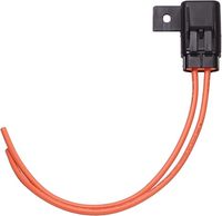 Boîtier de distribution de fusibles 6 voies 12V pour automobile, avec relais de coupure, porte-fusibles à lame 220V/110V intégré