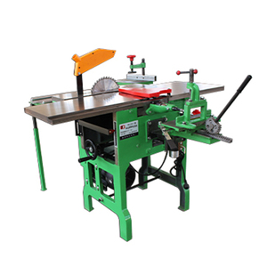 Machine à bois combinée 10-en-1 professionnelle multifonctionnelle : dégauchisseuse-<span class=keywords><strong>raboteuse</strong></span>, scie à table, table coulissante en option, 2,2 kW - Product Image 3