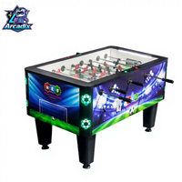 Table de baby-foot à monnayeur, machine de jeu d'arcade, jeu de football de table pour centre de jeux, bar, parc d'attractions