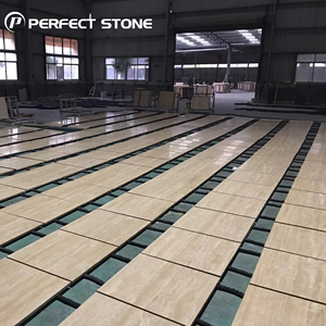 PerfectStone Natuursteen Op Maat Gesneden Travertijn voor Hotel Villa Buitenmuurbekleding Project - Product Image 2