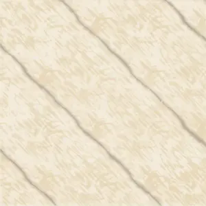 Warna krem gading: 600x600mm desain glamor ubin lantai vitrifikasi garam larut terpoles Nano mengkilap 60x60 cm 24x24 inci 2x2 kaki