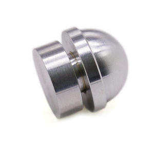 غطاء رأس قبة من الألومنيوم الفضي الفاتح للمكونات الصناعية بدقة مرآة - Product Image 5