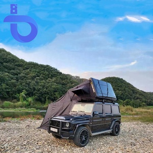 Annexe de tente de toit Toruk compatible VR, quatre saisons, imperméable, double couche, avec échelles en alliage d'aluminium, type extensible, pour tente de voiture - Product Image 4