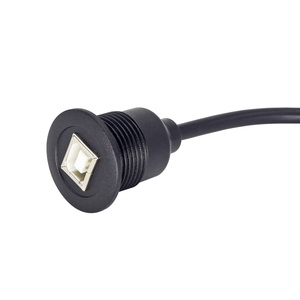 Verrouillage du filetage <span class=keywords><strong>USB</strong></span> 2.0 <span class=keywords><strong>Type</strong></span> B Câble de montage sur panneau <span class=keywords><strong>USB</strong></span>-B Câble d'extension mâle à femelle Prise de montage sur panneau d'imprimante - Product Image 6