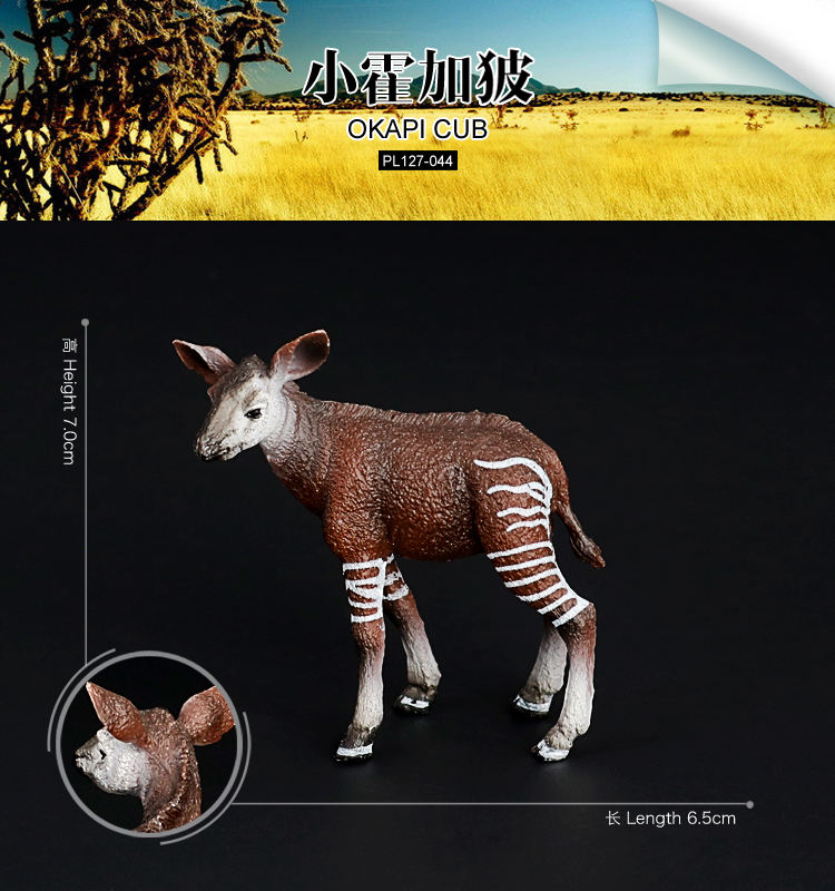 044 Okapi ciervo bebé