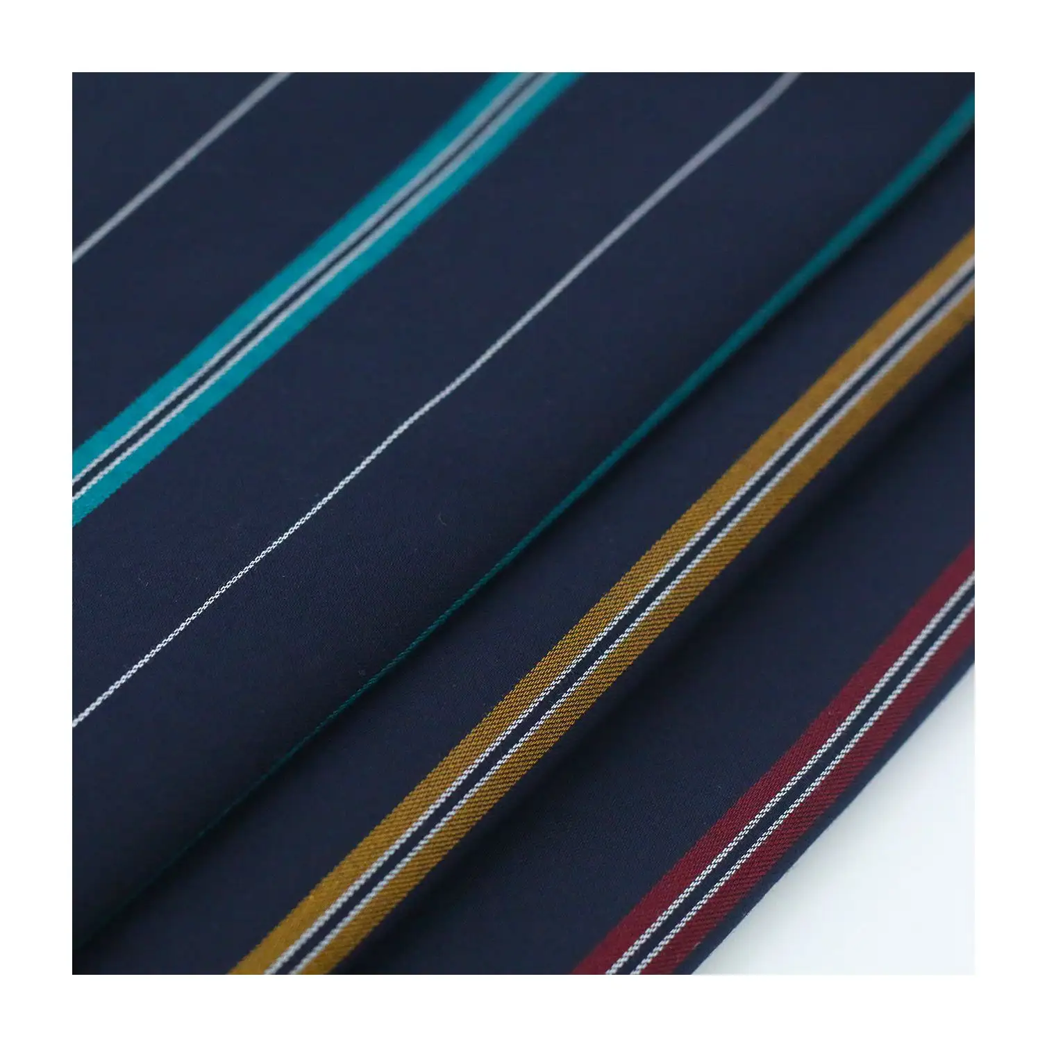 Zara Fashion Whosale Fancy Stripe Business Man Shirt Fabric Yarn Dyed Stretch Textile