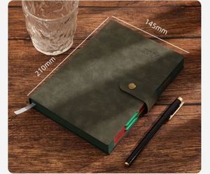 Nouveautés : Carnets A5 personnalisés avec logo imprimé, couverture souple, gris, bordeaux, marron, pour souvenirs - Product Image 6