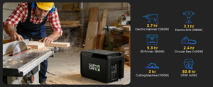 Modular 12V 2kW <b>Energy</b> <b>Storage</b> <b>System</b> Expandable 2.7kWh Portable Power Station with Series & Parallel Function - Product Image 6