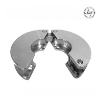 Pièces métalliques estampées sur mesure, thermolaquées, pliées, à fente, cylindriques, courbées, pour montage de construction