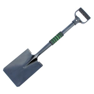 Outdoor Multi Function Shovel Black Round Head <b>Square</b> Head LS 202 Camping <b>Tool</b> Wholesale - Product Image 4