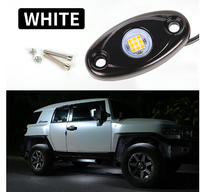 Luz de Trabajo LED Metálica de 12V, Luz Blanca Pura ST-RL02, Garantía de 12 Meses, Accesorios de Iluminación para Camionetas y SUV