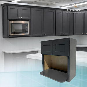 Mueble de Cocina para Microondas WMC2730 y WMC2736 con Almacenamiento |   Múltiples estilos en stock y listos para enviar |   Gabinete de Cocina Colgante de Pared - Product Image 1