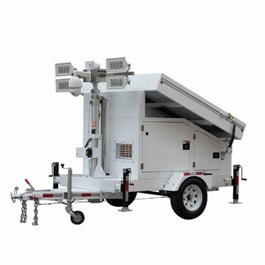 Alto Lumen móvil Solar Powered LED alto mástil torre de luz - Product Image 3