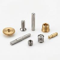 Untuk Miniatur Baja Tahan Karat Presisi Tinggi, Pin Gear Bushing, Pemesinan Ultra Halus, Toleransi Ketat, Pemesinan CNC
