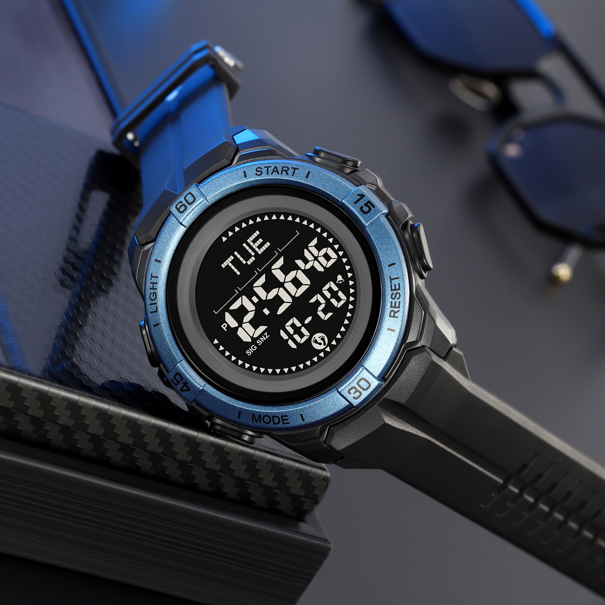 Skmei Orologio militare da uomo alla moda Orologio digitale Orologio sportivo da esterno Sveglia impermeabile da 5 bar acquista in modo economico - spedizione gratuita, recensioni reali con foto