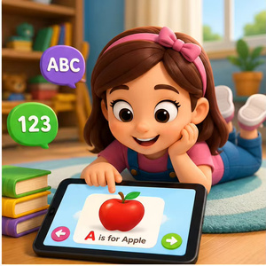 Aplicación educativa para niños con juegos de matemáticas interactivos y seguimiento del progreso para tabletas - Product Image 4