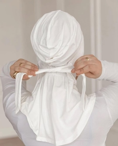 Hijab musulman personnalisé Couvre-cou sous-capuchon Bandage élastique <span class=keywords><strong>de</strong></span> fond Matériau personnalisé Jersey <span class=keywords><strong>de</strong></span> bambou Jersey <span class=keywords><strong>de</strong></span> coton Sous-capuchon en maille - Product Image 2