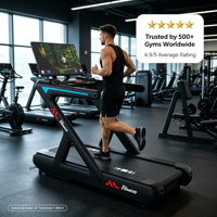 Cinta de Correr Comercial de Nuevo Diseño, Venta Directa de Fábrica, Equipo de Fitness de Alta Resistencia para Cardio, Máquina de Correr para Gimnasio