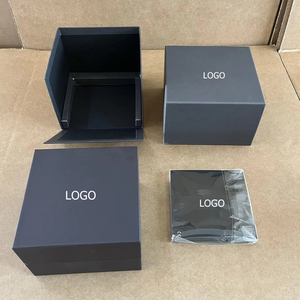 Boîte à montre personnalisée avec logo d'usine, boîte d'emballage pour présentation de montre de marque personnalisée, emballage de montre personnalisable pour homme et femme - Product Image 5