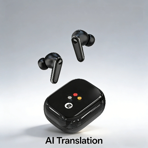 Smart Screen Wireless Earbuds ANC ENC Noise Cancelling TWS BT 5.4 Headphones Deep Bass Touch Control Gaming Earbuds