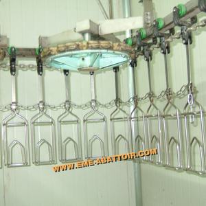 Lebende Geflügel blutung und-verarbeitung Automatische Vonvey-Schiene für Hühnerenten-Schlachthof-Schlachthof ausrüstung - Product Image 3