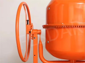 Tragbarer Betonmischer Elektro zement Klein pfannen betonmischer - Product Image 3