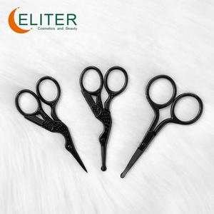 Eliter – ciseaux à ongles droits en acier inoxydable noir pour oiseaux, accessoires de manucure, vente en gros - Product Image 5