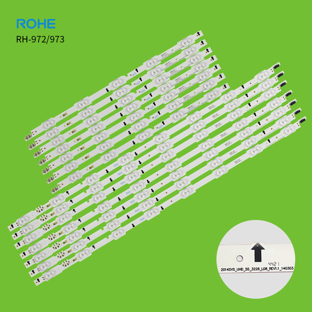 RH-972 LED TV Back Light Strips 2014SVS-UHD-55-3228-L08 LM41-00089A UA55HU7000J for Samsung 55 Inch TV