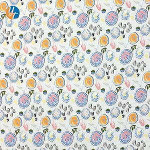 Kemeja baju musim panas ramah lingkungan, baju garmen tekstil lembut teknik tenun motif bunga makhluk laut kain Rayon bersirkulasi - Product Image 3