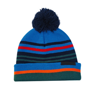 <strong>Custom</strong> Own Brand Unisex Winter Warm Embroidery Logo Bobble Hat Acrylic Jacquard <strong>Pom</strong> <strong>Pom</strong> <strong>Beanies</strong> - Product Image 5