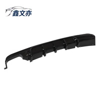 Diffuseur arrière moulé de haute précision style MP à double sortie simple face sans feux LED pour BMW Série 3 E46