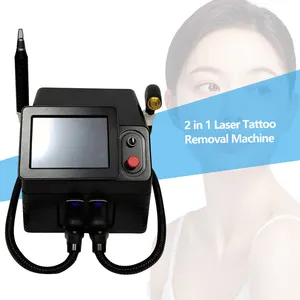 755 808 1064nm Laser Diode Hair Removal Machine 2 In 1 Diode And Picosecond Laser Tattoo Removal Pico Laser Remove Spot