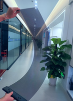 Écran de projection holographique LED HD pour la publicité interactive, les salons professionnels, écran holographique transparent 3D invisible