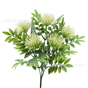 ดอกไม้ประดิษฐ์ทรงต้นสนลาร์ชสีชมพู สีส้ม สีม่วง จาก Dongchen Crafts สำหรับตกแต่งภายในบ้าน ตกแต่งผนังห้องนั่งเล่น - Product Image 2
