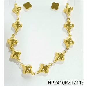 Conjuntos de joyería de moda elegante para mujer Pendientes de diseño elegante para complementar cualquier atuendo - Product Image 1