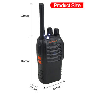 Walkie Talkie Baofeng <span class=keywords><strong>BF</strong></span>-888H, <span class=keywords><strong>BF</strong></span> 888h <span class=keywords><strong>888</strong></span> h UHF 5W 400-470MHz, Radio Bidireccional USB, Radioaficionado, Transceptor HF IP67, Walkie-Talkie - Product Image 3