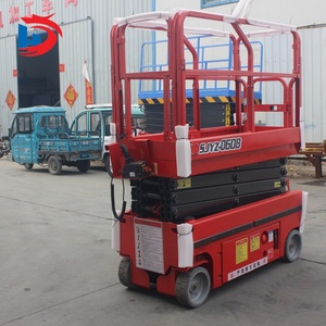 Plataforma de Trabajo <span class=keywords><strong>A</strong></span>érea, Plataforma Elevadora Eléctrica, Elevador de Tijera para Terrenos Accidentados, Elevador de Tijera Eléctrico Compacto - Product Image 5