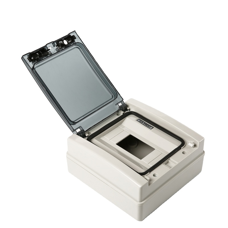 Mingguan Plastic Electrical IP68 Black Waterproof