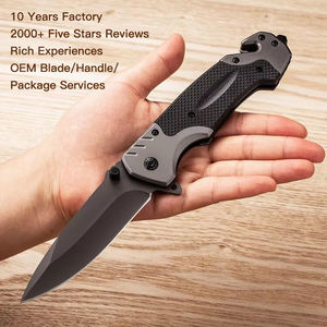 Coltello Tascabile Pieghevole da Sopravvivenza Outdoor con Manico in Alluminio Rivestito - Articolo di Successo in Stock - Product Image 2