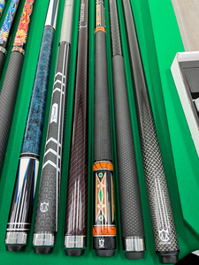 Taco de billar de fibra de carbono con punta de 10.5mm, 11.5mm, 12.5mm, de alta precisión y baja desviación, para Snooker, 9 Bolas y 8 Bolas - Product Image 6